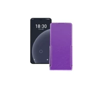 Купить - чехол для смартфона  Чехол-флип из экокожи для телефона Meizu 20 Фиолетовый