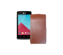 Купить - чехол для смартфона  Чехол-флип из экокожи для телефона LG Classic (L18VC) Коричневый