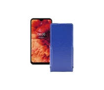 Купить - чехол для смартфона  Чехол-флип из экокожи для телефона Ulefone Note 8p Синий