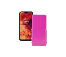 Купить - чехол для смартфона  Чехол-флип из экокожи для телефона Ulefone Note 8p Розовый
