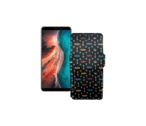 Купить - чехол для смартфона  Чехол-книга из экокожи для телефона Ulefone P6000 Plus Фэшн черный