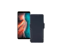 Купить - чехол для смартфона  Чехол-книга из экокожи для телефона Ulefone P6000 Plus Черный матовый