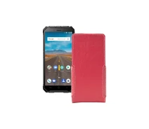 Купить - чехол для смартфона  Чехол-флип из экокожи для телефона Ulefone X Красный