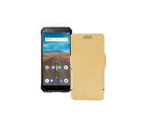 Купить - чехол для смартфона  Чехол-книга из экокожи для телефона Ulefone X Бежевый