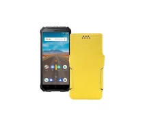 Купить - чехол для смартфона  Чехол-книга из экокожи для телефона Ulefone X Желтый