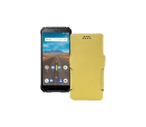 Купить - чехол для смартфона  Чехол-книга из экокожи для телефона Ulefone X Золотой