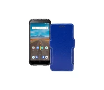 Купить - чехол для смартфона  Чехол-книга из экокожи для телефона Ulefone X Синий