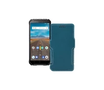 Купить - чехол для смартфона  Чехол-книга из экокожи для телефона Ulefone X Тм. Бирюзовый