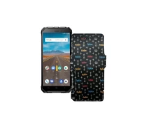 Купить - чехол для смартфона  Чехол-книжка из экокожи для телефона Ulefone X Фэшн черный
