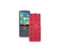 Купить - чехол для смартфона  Чехол-флип из экокожи для телефона Verico Style S283 Красный ромб