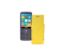 Купить - чехол для смартфона  Чехол-книга из экокожи для телефона Verico Style S283 Желтый