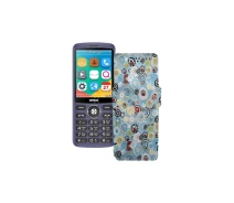 Купить - чехол для смартфона  Чехол-книжка из экокожи для телефона Verico Style S283 Круги-цветные