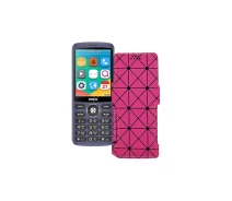 Купить - чехол для смартфона  Чехол-книга из экокожи для телефона Verico Style S283 Розовый ромб