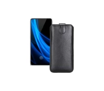 Купить - чехол для смартфона  Вытяжка из кожи для телефона Vivo Nex 3s 5G Черный