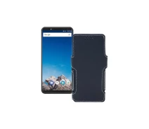 Купить - чехол для смартфона  Чехол-книга из экокожи для телефона Vernee X1 Черный матовый