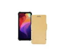 Купить - чехол для смартфона  Чехол-книга из экокожи для телефона Ulefone Power Armor 14 Бежевый