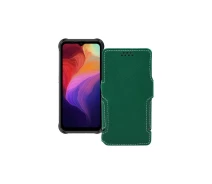 Купить - чехол для смартфона  Чехол-книга из экокожи для телефона Ulefone Power Armor 14 Темно-зеленый