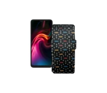 Купить - чехол для смартфона  Чехол-книга из экокожи для телефона UMiDIGI G1 Max Фэшн черный