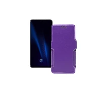 Купить - чехол для смартфона  Чехол-книга из экокожи для телефона Vivo iQOO Pro 5G Фиолетовый
