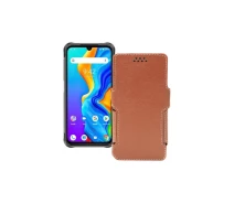 Купить - чехол для смартфона  Чехол-книга из экокожи для телефона UMiDIGI Bison 2020 Коричневый