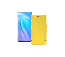 Купить - чехол для смартфона  Чехол-книга из экокожи для телефона Vivo Nex 3 5G Желтый