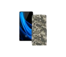 Купить - чехол для смартфона  Чехол-флип из экокожи для телефона Vivo Nex 3s 5G Хаки-зеленый
