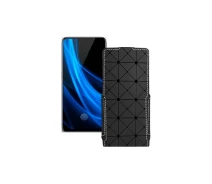 Купить - чехол для смартфона  Чехол-флип из экокожи для телефона Vivo Nex 3s 5G Черный ромб