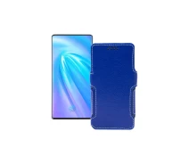 Купить - чехол для смартфона  Чехол-книга из экокожи для телефона Vivo Nex 3 5G Синий
