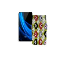 Купить - чехол для смартфона  Чехол-книга из экокожи для телефона Vivo Nex 3s 5G Камни-цветные