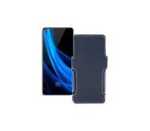 Купить - чехол для смартфона  Чехол-книга из экокожи для телефона Vivo Nex 3s 5G Черный глянец