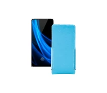 Купить - чехол для смартфона  Чехол-флип из экокожи для телефона Vivo Nex 3s 5G Голубой