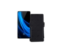 Купить - чехол для смартфона  Чехол-книга из экокожи для телефона Vivo Nex 3s 5G Черный ромб