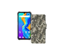 Купить - чехол для смартфона  Чехол-книга из экокожи для телефона UMiDIGI Bison 2020 Хаки-зеленый