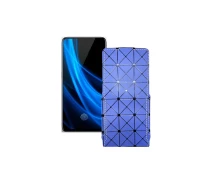 Купить - чехол для смартфона  Чехол-флип из экокожи для телефона Vivo Nex 3s 5G Синий ромб