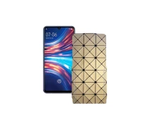 Купить - чехол для смартфона  Чехол-флип из экокожи для телефона Vivo S1 Золотой ромб