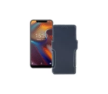 Купить - чехол для смартфона  Чехол-книга из экокожи для телефона UMiDIGI A3 Pro Черный глянец