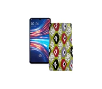 Купить - чехол для смартфона  Чехол-флип из экокожи для телефона Vivo S1 Камни-цветные