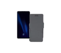 Купить - чехол для смартфона  Чехол-книга из экокожи для телефона Vivo iQOO Pro 5G Серый