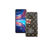 Купить - чехол для смартфона  Чехол-флип из экокожи для телефона Vivo S1 Луи-Витон-коричневый