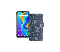 Купить - чехол для смартфона  Чехол-книга из экокожи для телефона UMiDIGI Bison 2020 Хаки-синий