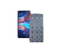 Купить - чехол для смартфона  Чехол-флип из экокожи для телефона Vivo S1 Серый ромб