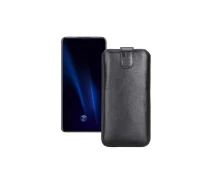 Купить - чехол для смартфона  Вытяжка из экокожи для телефона Vivo iQOO Pro Черный