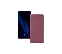 Купить - чехол для смартфона  Чехол-флип из экокожи для телефона Vivo iQOO Pro 5G Бордовый