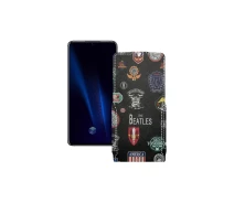 Купить - чехол для смартфона  Чехол-флип из экокожи для телефона Vivo iQOO Pro 5G Битлз