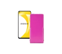 Купить - чехол для смартфона  Чехол-флип из экокожи для телефона Vivo iQOO U1 Розовый