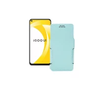 Купить - чехол для смартфона  Чехол-книга из экокожи для телефона Vivo iQOO U1 Небесный