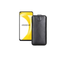 Купить - чехол для смартфона  Вытяжка из экокожи для телефона Vivo iQOO U1 Черный