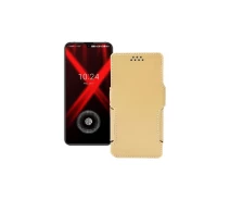 Купить - чехол для смартфона  Чехол-книга из экокожи для телефона UMiDIGI X Бежевый
