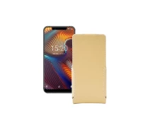 Купить - чехол для смартфона  Чехол-флип из экокожи для телефона UMiDIGI A3 Pro Бежевый
