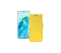 Купить - чехол для смартфона  Чехол-книга из экокожи для телефона Honor X9a Желтый